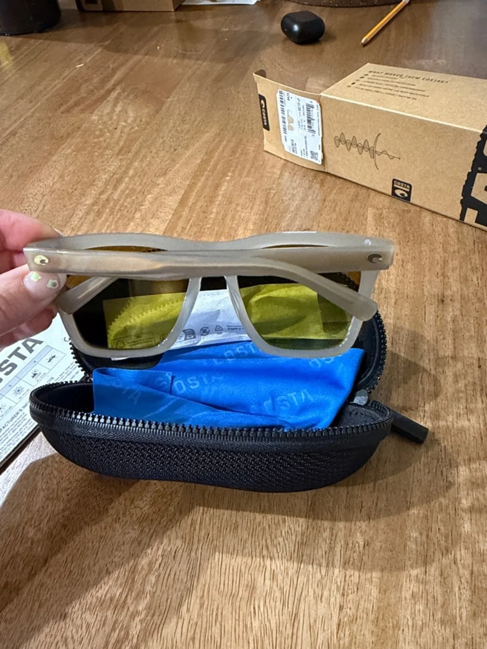 Costa Del Mar Del Mar Collection Keramas‎ Sunglasses 580G lenses Sea Foam